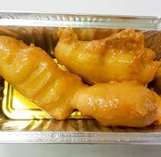 225. Banana Fritter in Syrup