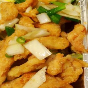 107. Chicken with Ginger & Spring Onion