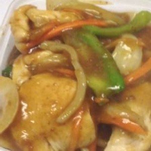 115. Chicken with Satay Sauce